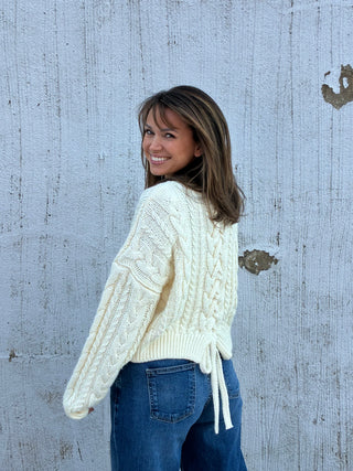 The Everly Back-Braid Sweater