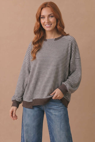 Easygoing Stripe Top