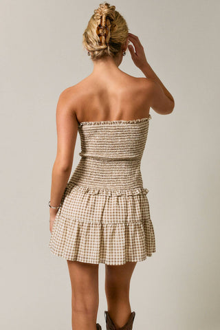 Prairie Check Dress
