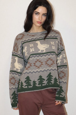 Mallard Fair Isle Knit