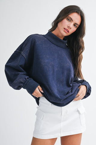 Autumn Ease Mockneck