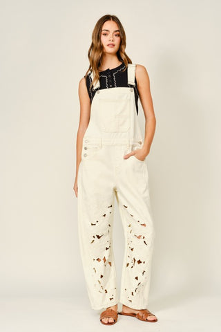 Magnolia Lace Overalls