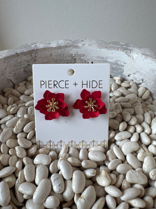 The Poppy Petal Studs