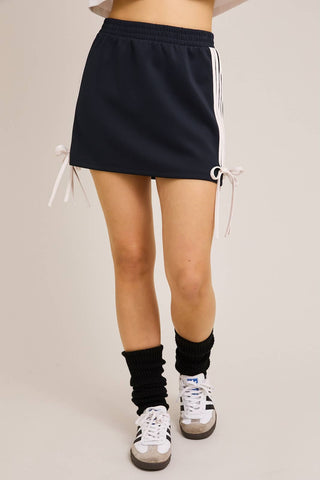 Varsity Bow Skirt
