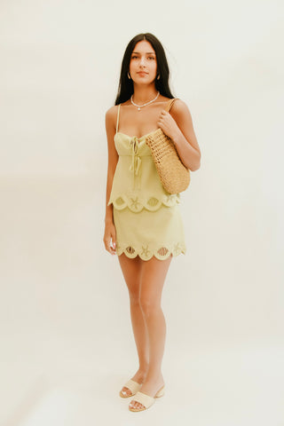 By The Shore Scallop Cami Top