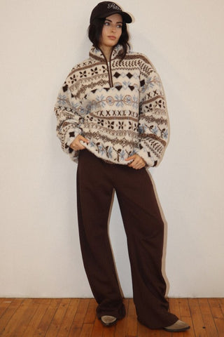 Aspen Fair Isle Sherpa