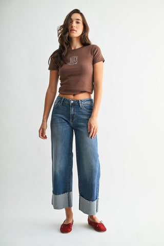 Sutton Cuff Denim