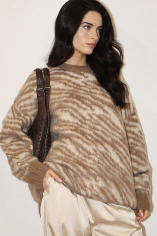 Sienna Zebra Knit