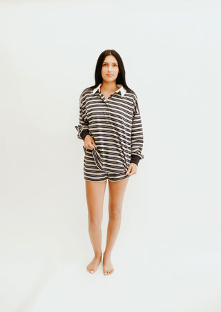 Varsity Stripe Pullover