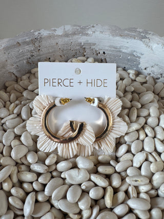 The Coastal Petal Hoops