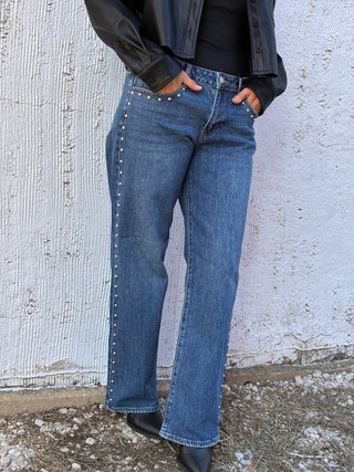 Midnight Stud Denim