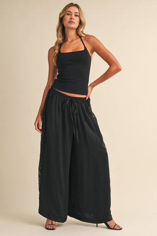 Midnight Lace Palazzo