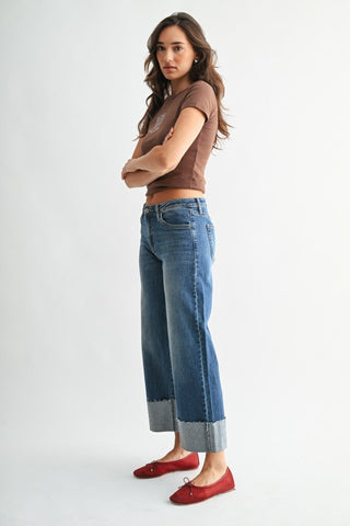 Sutton Cuff Denim
