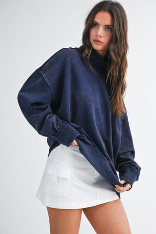 Autumn Ease Mockneck