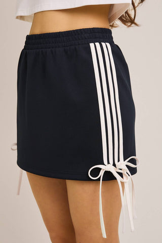 Varsity Bow Skirt