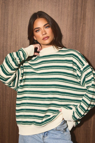 Aspen Stripe Sweater