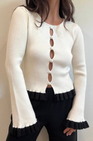 The Harper Contrast Knit
