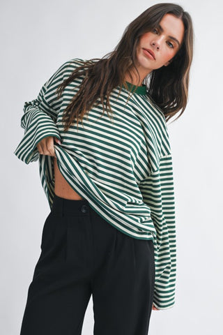Backroad Stripe Pullover