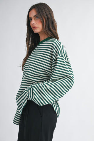 Backroad Stripe Pullover