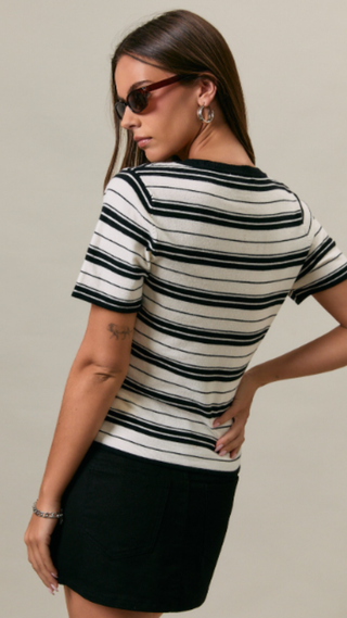 Retro Striped Top