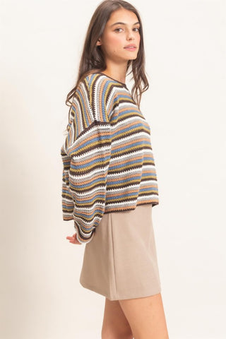 Harvest Stripe Sweater
