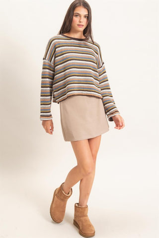 Harvest Stripe Sweater