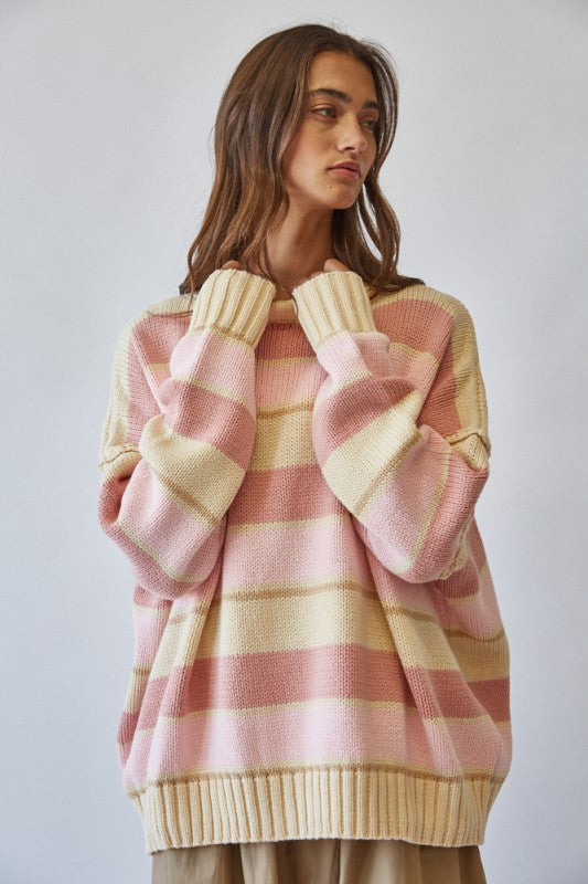The Sweet Sunrise Stripe Sweater