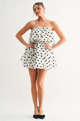 The Darling Dot Ruffle Dress