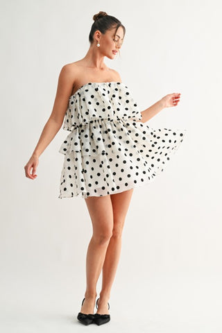 The Darling Dot Ruffle Dress