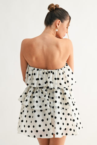 The Darling Dot Ruffle Dress