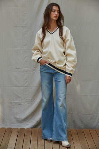 The Campus Crush Varsity Pullover