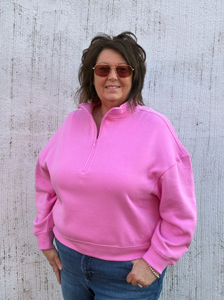 The Cozy Curve Half-Zip Pullover