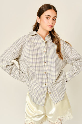 The Bluebell Plaid Shirt