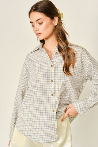 The Bluebell Plaid Shirt