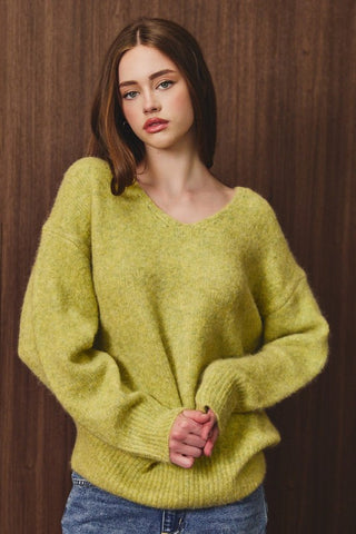 Pistachio & Honey Sweater