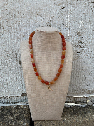 Amber Moon Necklace