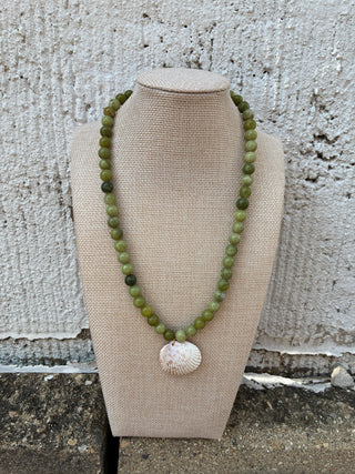 Sage Shoreline Necklace