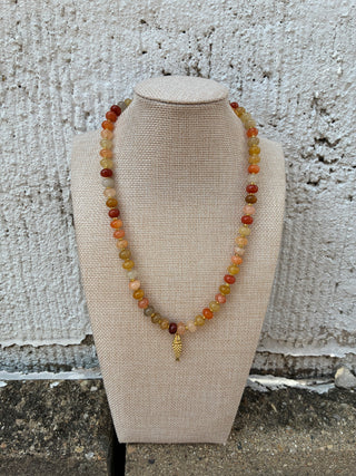 Golden Sardine Necklace