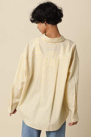 Weekend in Capri Striped Shirt