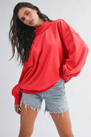 Autumn Ease Mockneck
