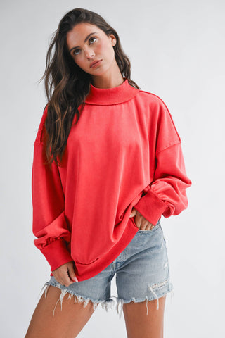Autumn Ease Mockneck