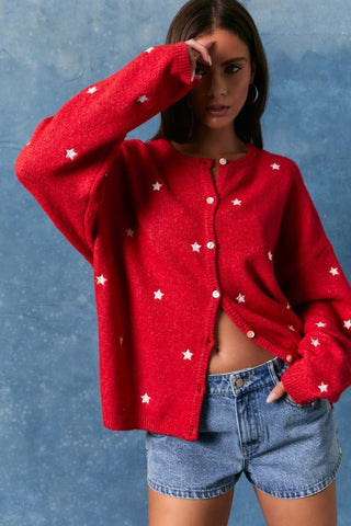Star Spangled Sweetheart Cardigan