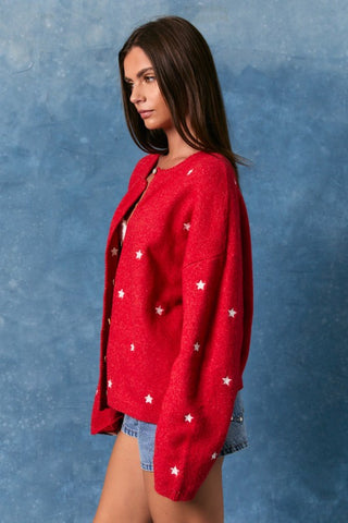 Star Spangled Sweetheart Cardigan