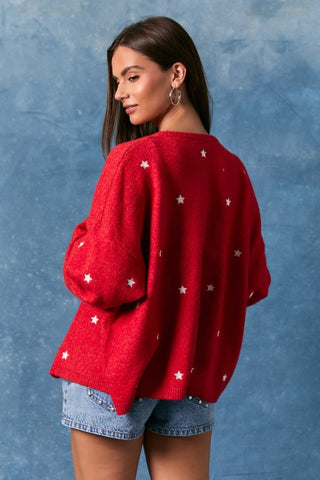 Star Spangled Sweetheart Cardigan