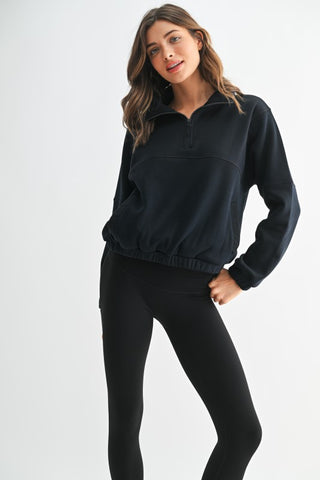 The Essential Cozy Half-Zip