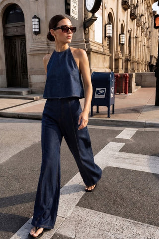 Midnight Stroll Denim Set