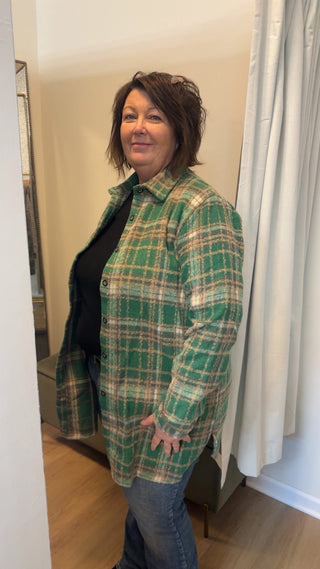 The Fireside Plaid Shacket