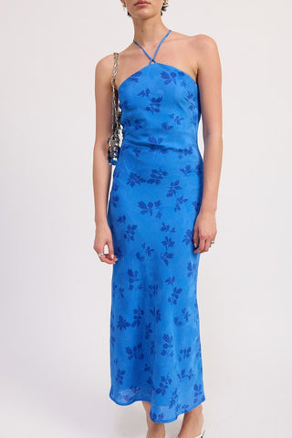 Azure Floral Elegance