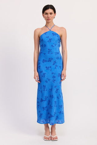 Azure Floral Elegance