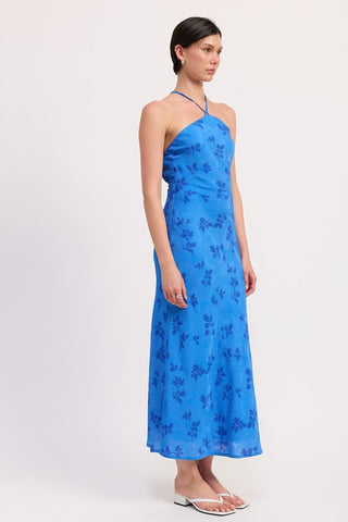 Azure Floral Elegance